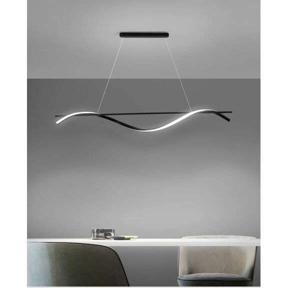 Se led 100 Ondas Pendant Black 23w 3cct 2 Years Warranty