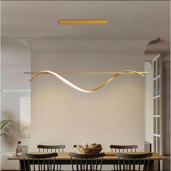 Se led 100 Ondas Pendant Gold 23w 3cct 2 Years Warranty