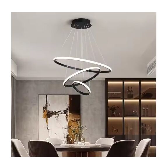 Se led 60 Damita Black Pendant 60x40x20cm 70w 3cct Ip20 2 Years Warranty