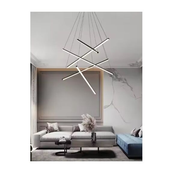 Se led 50 Beatrice Black Pendant 80x8x16cm 50w Ip20 3cct 2 Years Warranty