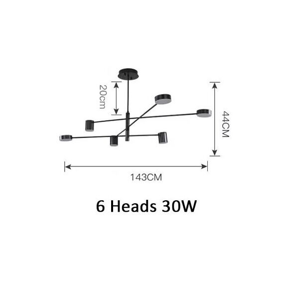 Se led 30 Piedra Black  Pendant 143x12x25,5cm 30w Ip20 3cct 2 Years Warranty