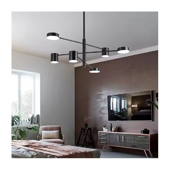 Se led 30 Piedra Black  Pendant 143x12x25,5cm 30w Ip20 3cct 2 Years Warranty