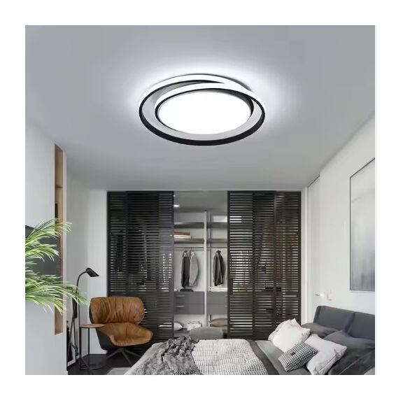 Se led 48 Akie Black Ceiling 47x47x6cm  48w Ip20 3cct 2 Years Warranty