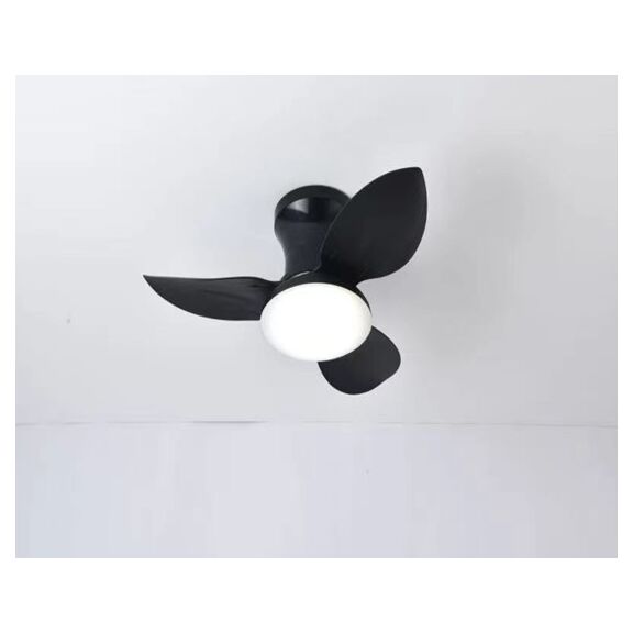Se led f65 Adam Black fan 30w*2 Smart With Control 65x65x20cm 3000k-6500k 85-265v 2 Years Warra