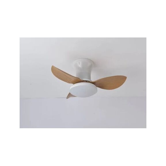 Se led f65 Adam White-Light Brown fan 30w*2 Smart With Control 65x65x20cm 3000k-6500k 85-265v 2
