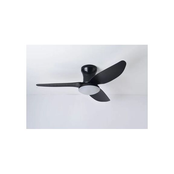 Se led F100 Windy Black fan 30w*2 Smart With Control 100x100x50cm 3000k-6500k 85-265v 2 Years w