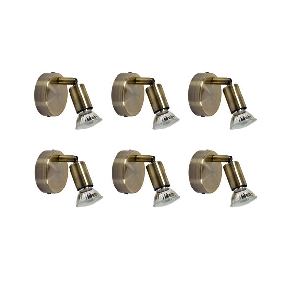 Se 140-br1 (X6) Saba Packet Bronze Adjustable Spotlight+