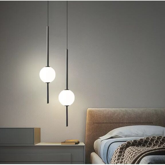Se led 12 Amalfi Pendant Black 7w 3cct 12*100cm Ip20 220v 2 Years Warranty