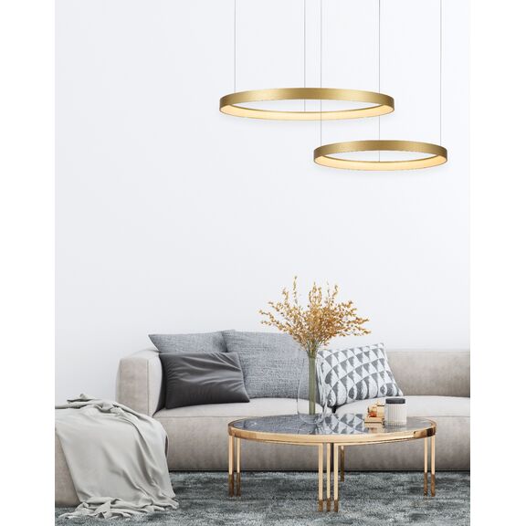 Se led 80 Amaya Pendant Gold mat δ5