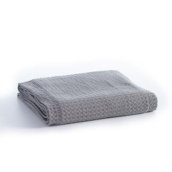 Κουβέρτα Πικέ Υπέρδιπλη Βαμβάκι 220x240cm nef-nef new golf 1022-silver