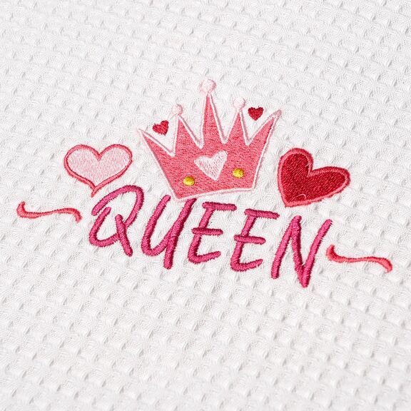 ΚΟΥΒΕΡΤΑ ΠΙΚΕ ΚΟΥΝΙΑΣ 110X140 ADAM HOME QUEEN WHITE
