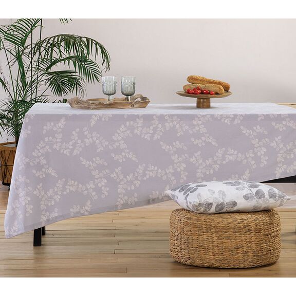 Τραπεζομάντηλο 140x140 nef-nef santika grey 50% Βαμβάκι 50% polyester
