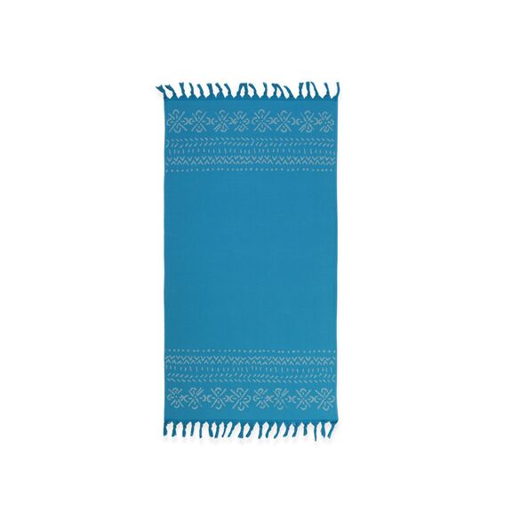Πετσέτα Θαλάσσης 90x170 nef-nef greyson petrol 82% Βαμβάκι 18% polyester