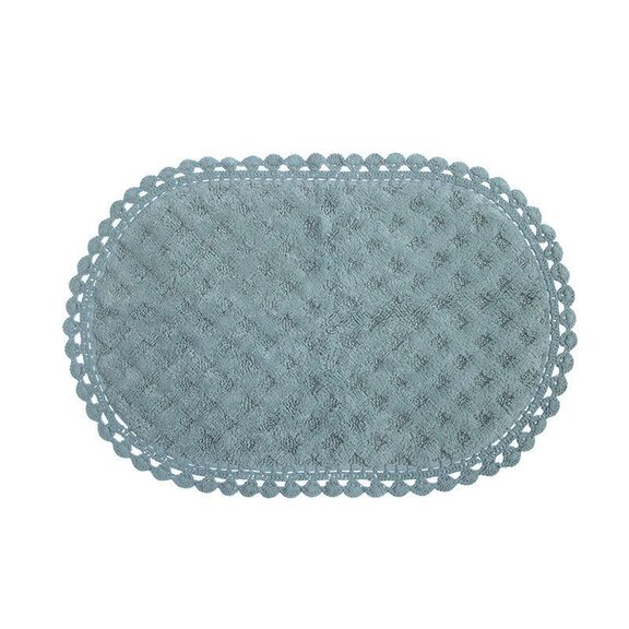 Ταπέτο Μπάνιου 55x85 nef-nef touch dusty aqua 100% Βαμβάκι