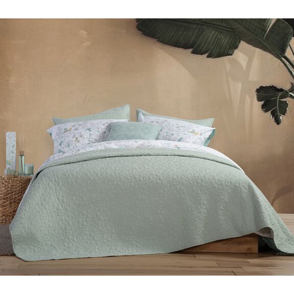 Κουβερλί Μονό 180x240cm microfiber nef-nef spring - mint 035146