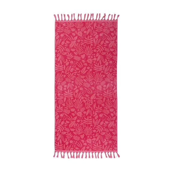 Πετσέτα Θαλάσσης 80x160cm Βαμβάκι nef-nef glendal/ fuchsia 035751