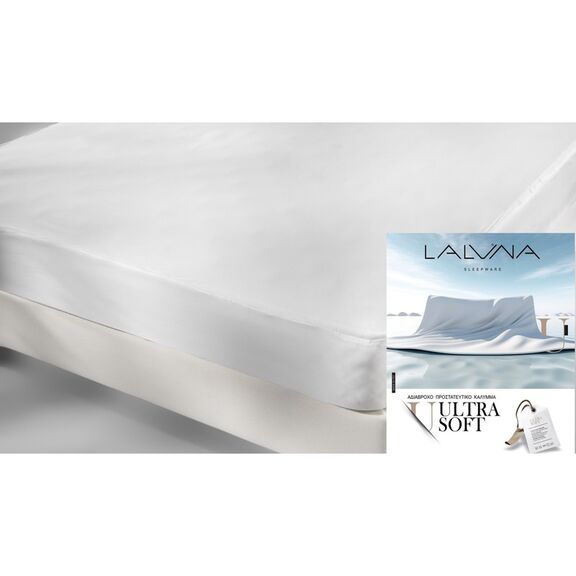 Επίστρωμα Αδιάβροχο Ημίδιπλο ultra soft 100x200+35 la luna 100% microfiber ultra soft