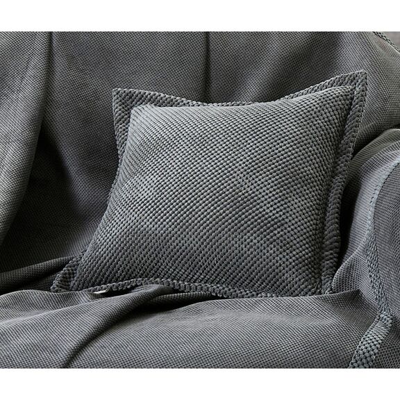 Διακοσμητική Μαξιλαροθήκη 45x45cm fine microfiber guy laroche rubicon - anthracite 1116086217008