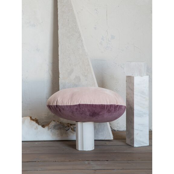 Διακοσμητικό Μαξιλάρι Φ.45 - Velvety Powder Pink/cassis