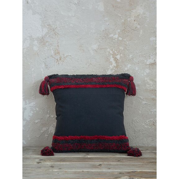 Διακοσμητικό Μαξιλάρι 45x45 - Janelle Dark Gray