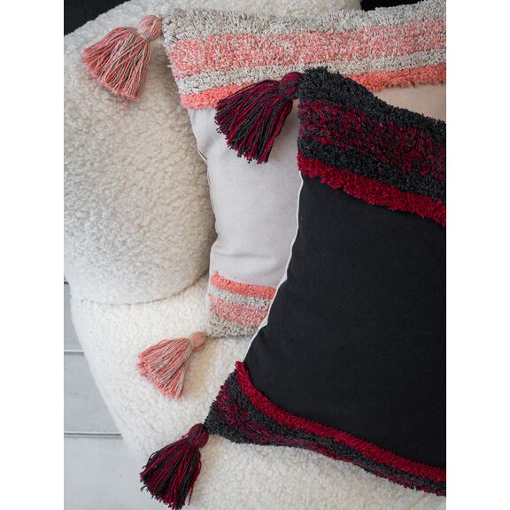 Διακοσμητικό Μαξιλάρι 45x45 - Janelle Dark Gray