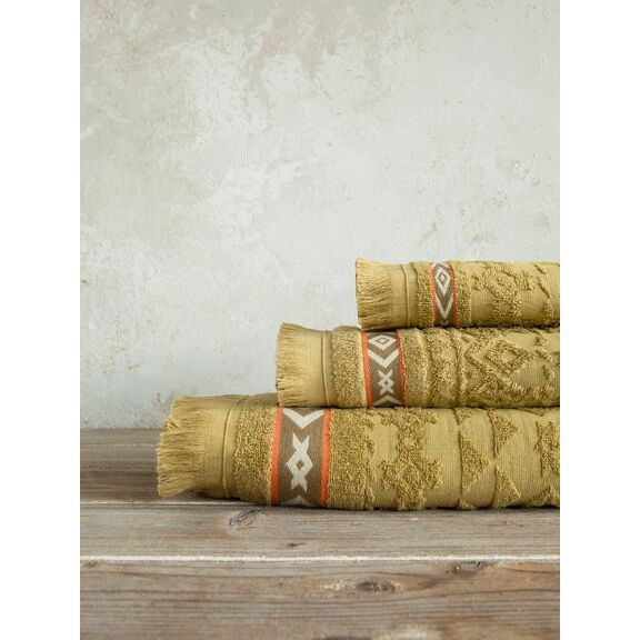 Πετσέτα 70x140 - Marise Beige Gold