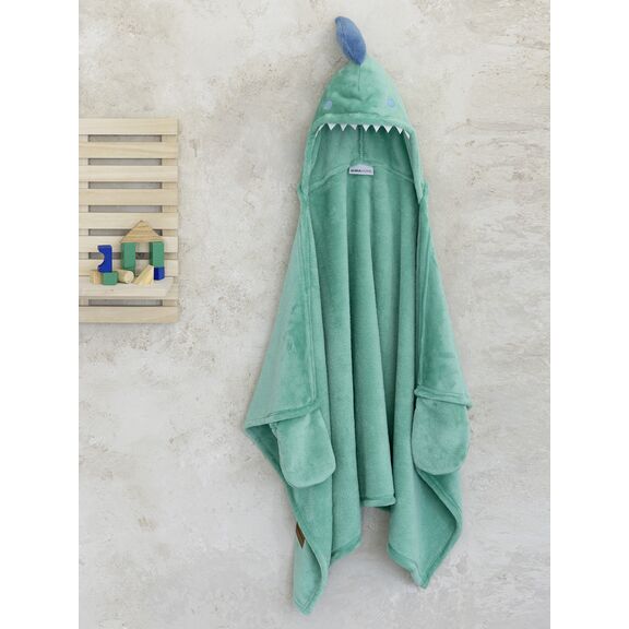 Παιδική Κάπα 70x120 με Κουκουλα - Sharky