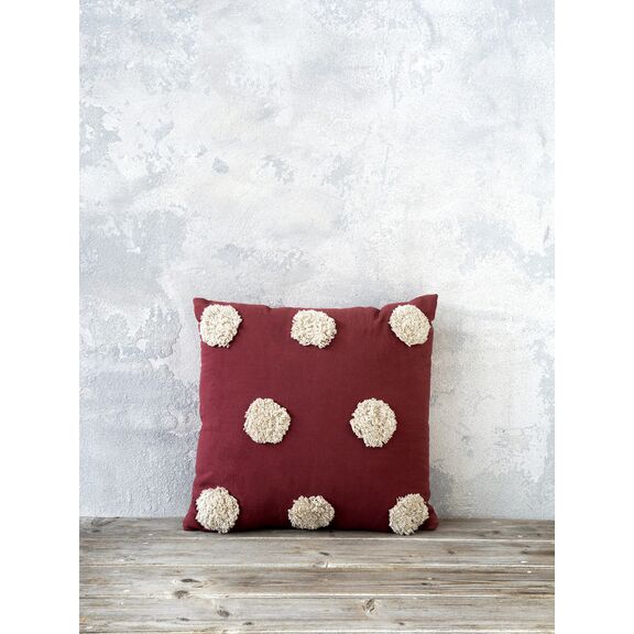 Διακοσμητικό Μαξιλάρι 45x45 - Borla Wine red