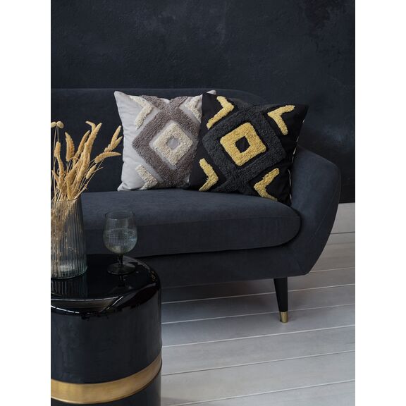 Διακοσμητικό Μαξιλάρι 45x45 - Aziza Dark Gray