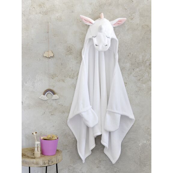 Παιδική Κάπα 70x120 με Κουκουλα - Licorne