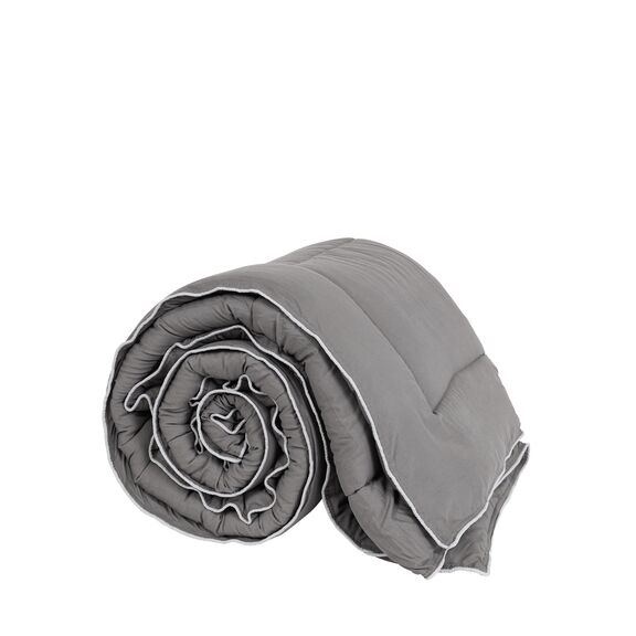 Πάπλωμα Μονό 160x240 Abalone - Dark Gray