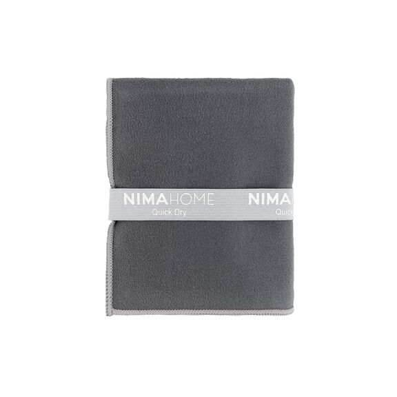 Πετσέτα Γυμναστηρίου 50x90 - Riva Dark Gray
