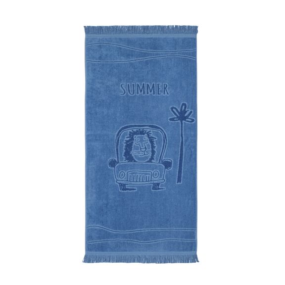 Πετσέτα Θαλάσσης 70x140 - Lion Trip Jacquard