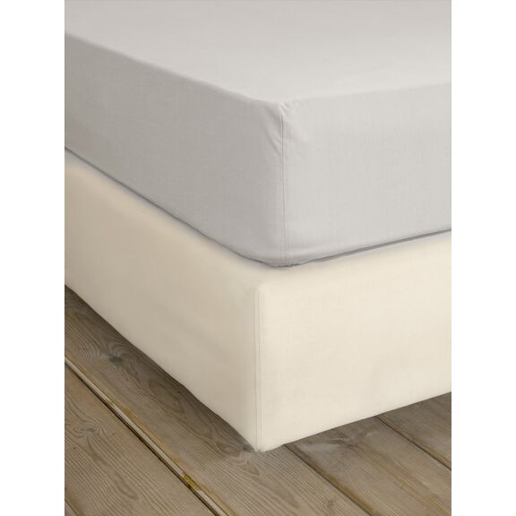 Σεντόνι Μονό με Λάστιχο Unicolors - oat Beige