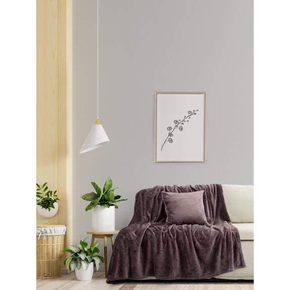 Ριχτάρι Jacquard 180x300 - Cosy Gray