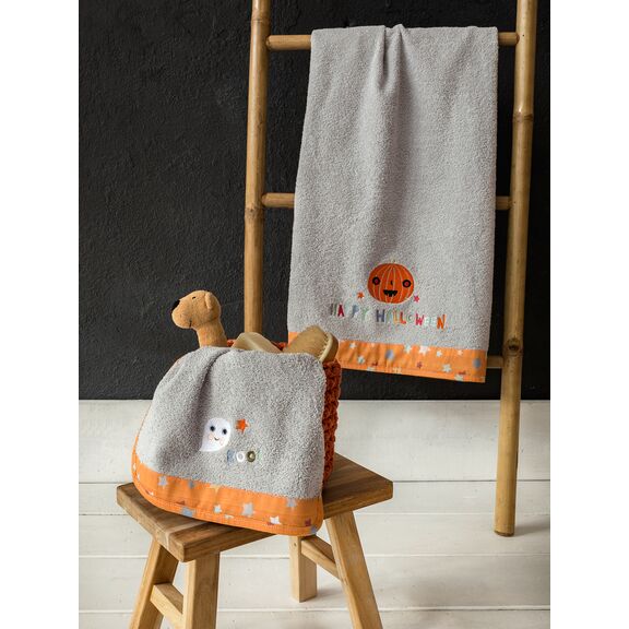 Σετ Πετσέτες (30x50 + 70x140) - Happy Halloween