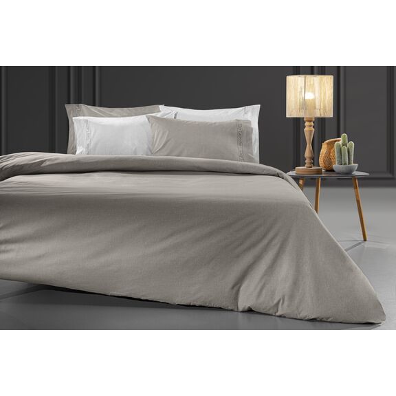 Σεντόνι Color Plus Dark Wenge με Λάστιχο 140x200+32 guy Laroche  100% Cotton Percale