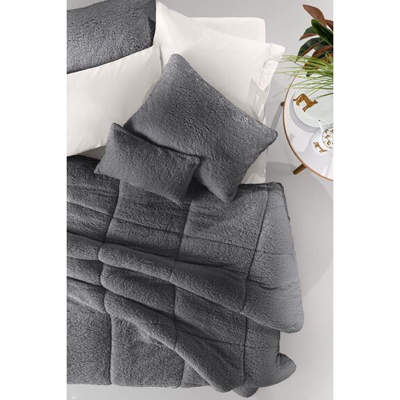 Πάπλωμα Mouton Anthracite 220x240 guy Laroche  100% Polyester