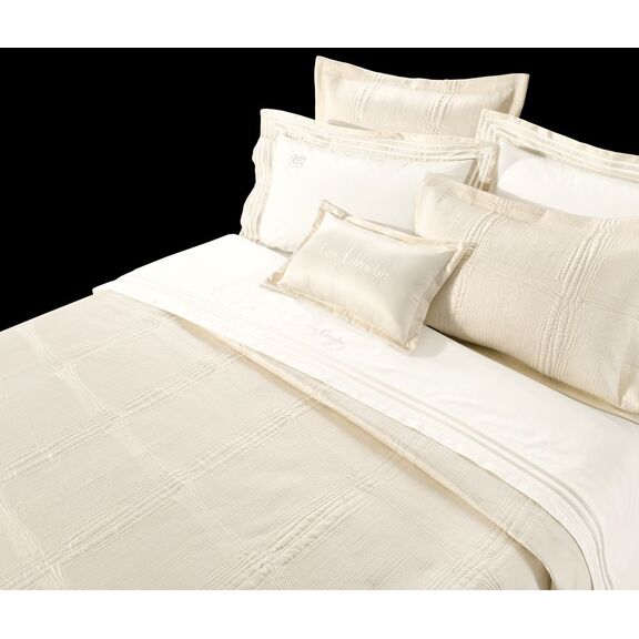 Κουβερλί σετ 3 Τεμαχίων Essenza Cream 240x250 guy Laroche Cream 100% Μικροΐνες