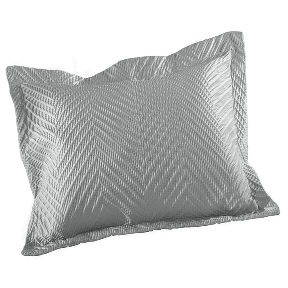 Διακοσμητική Μαξιλαροθήκη Seduction Silver 40x40 (Χωρίς Γέμιση) guy Laroche  100% Microsatin