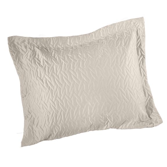 Διακοσμητική Μαξιλαροθήκη Pavilon Sand 60x60 (Χωρίς Γέμιση) guy Laroche  100% Microsatin