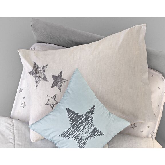 Διακοσμητική Μαξιλαροθήκη Orin sky 50x70 guy Laroche Light Blue 100% Microfiber
