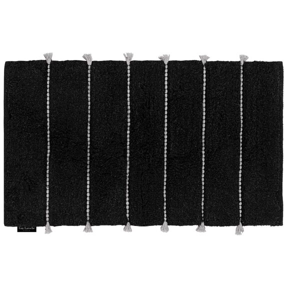 Πατάκι Μπάνιου Calypso Black 55x85 guy Laroche  100% Cotton