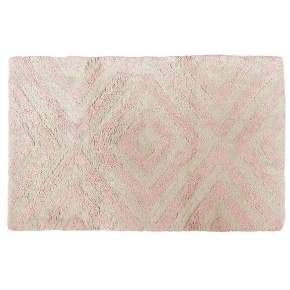 Πατάκι Μπάνιου Veta old Pink 55x95 guy Laroche old Pink 100% Βαμβάκι