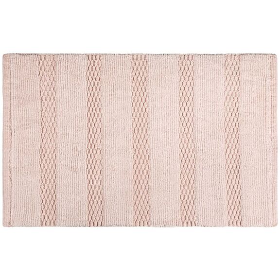 Πατάκι Μπάνιου Rocco old Pink 40x60 guy Laroche old Pink 100% Βαμβάκι