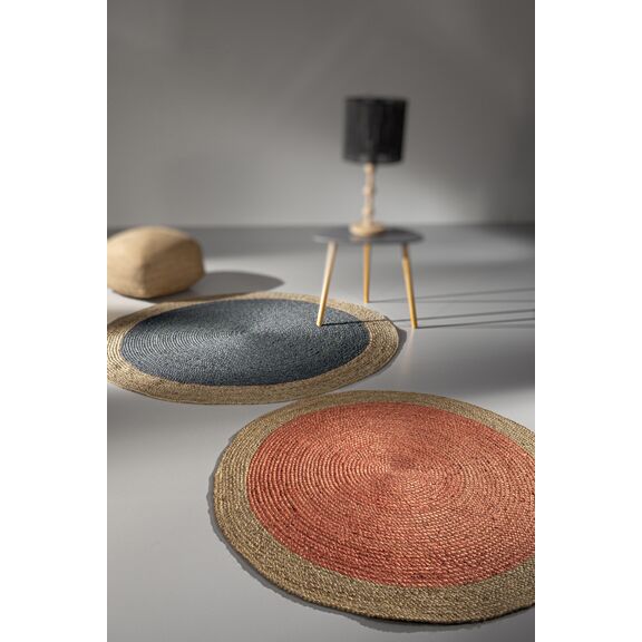 Χαλί Romeo Coral Round 110εκ. guy Laroche  100% Jute