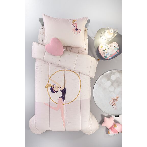 Παιδικό Πάπλωμα Enjoy Pinky 160x220 Saint Clair  100% Microfiber