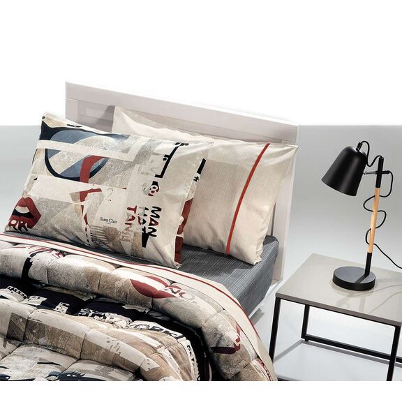 Διακοσμητική Μαξιλαροθήκη Lipstick 50x70 Saint Clair Mixed 100% Polyester