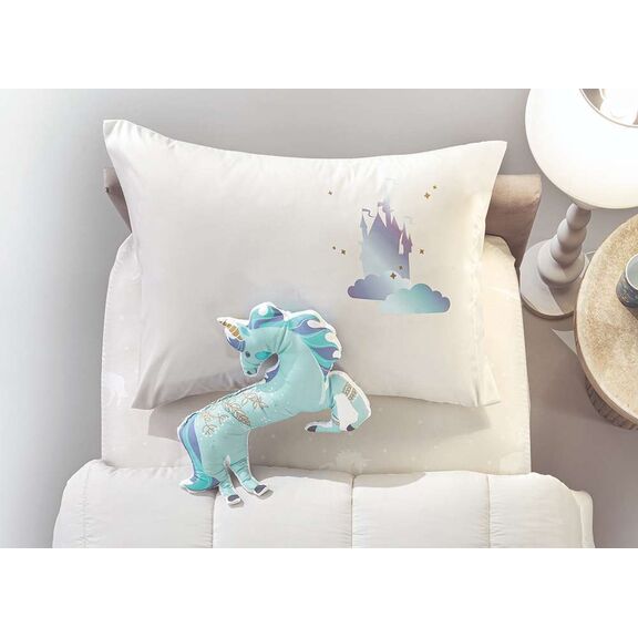 Διακοσμητική Μαξιλαροθήκη Pinto Aqua 50x70 Saint Clair Mixed 100% Polyester