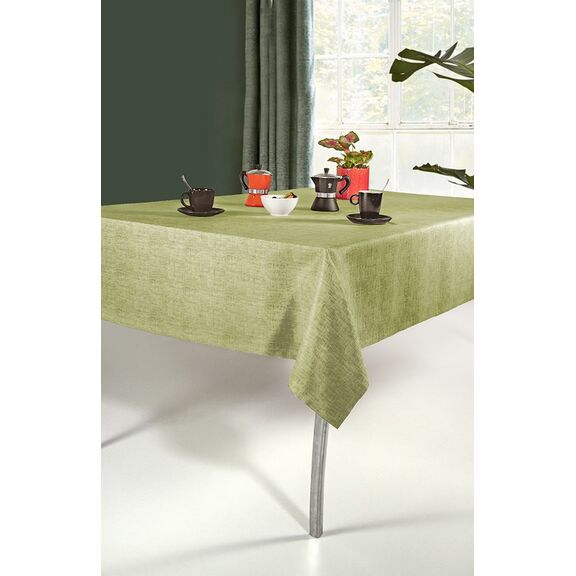 Τραπεζομάντηλο 1020 Lime 145x180 Saint Clair  100% Polyester